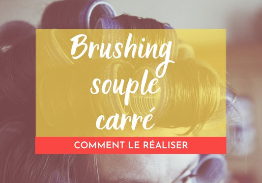 Comment réaliser un brushing souple carré avec des cheveux longs ?
