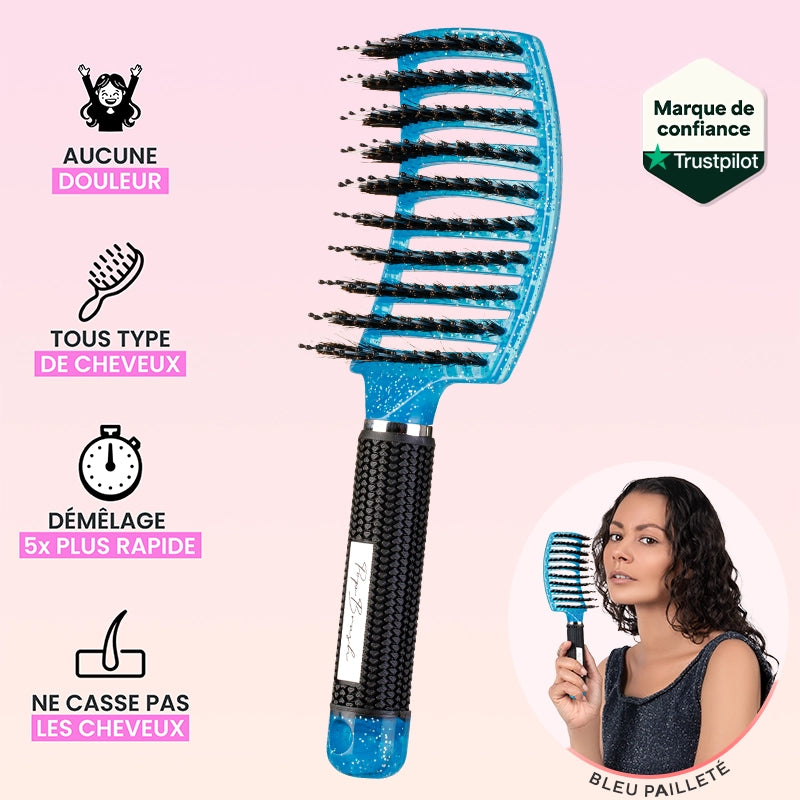 BROSSE DÉMÊLANTE ANTI-CASSE