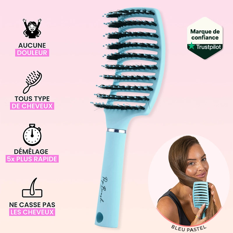 BROSSE DÉMÊLANTE ANTI-CASSE