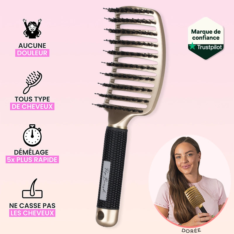 BROSSE DÉMÊLANTE ANTI-CASSE