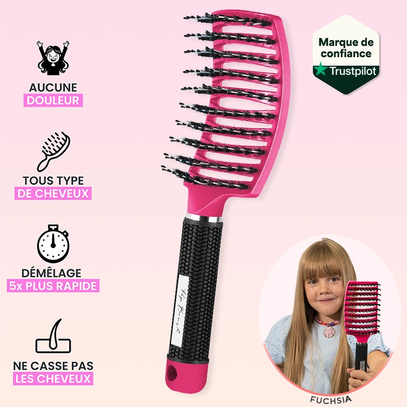 LA BROSSE DÉMÊLANTE ANTI CASSE