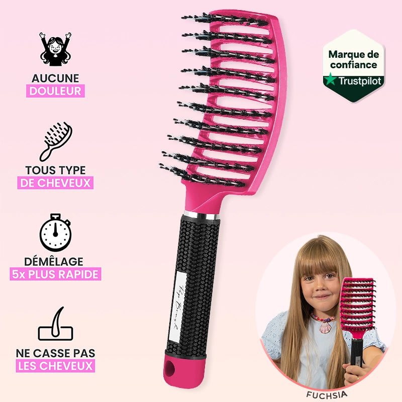BROSSE DÉMÊLANTE ANTI-CASSE