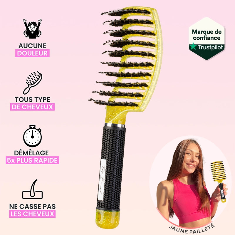 BROSSE DÉMÊLANTE ANTI-CASSE