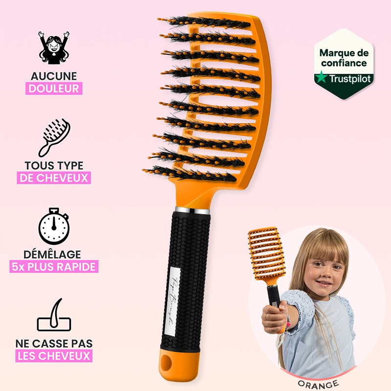 BROSSE DÉMÊLANTE ANTI-CASSE