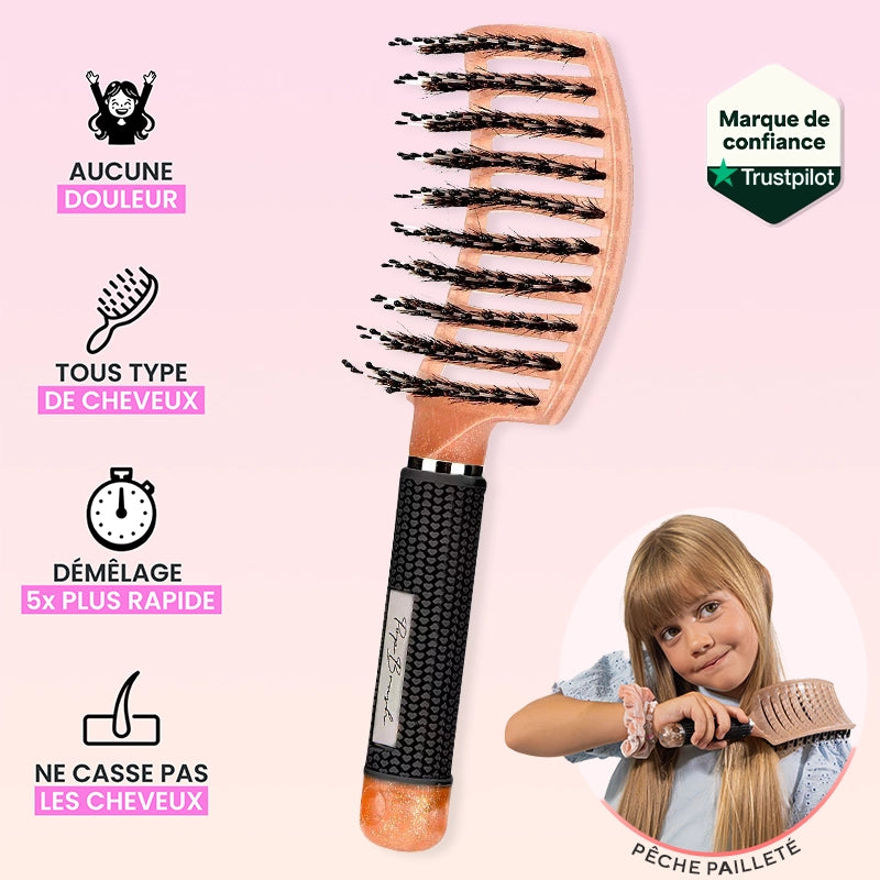 BROSSE DÉMÊLANTE ANTI-CASSE