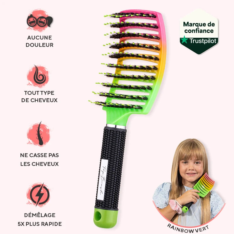 LA BROSSE DÉMÊLANTE ANTI CASSE