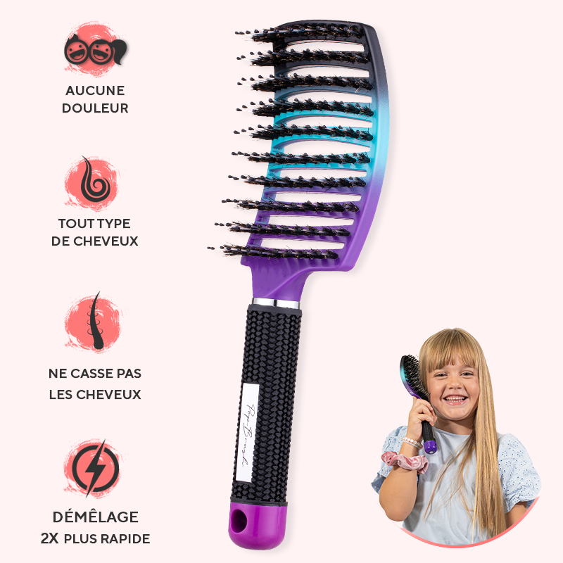 1 BROSSE ACHETÉE = 1 DÉMÊLANTE + 1 SHAMPOO OFFERTES