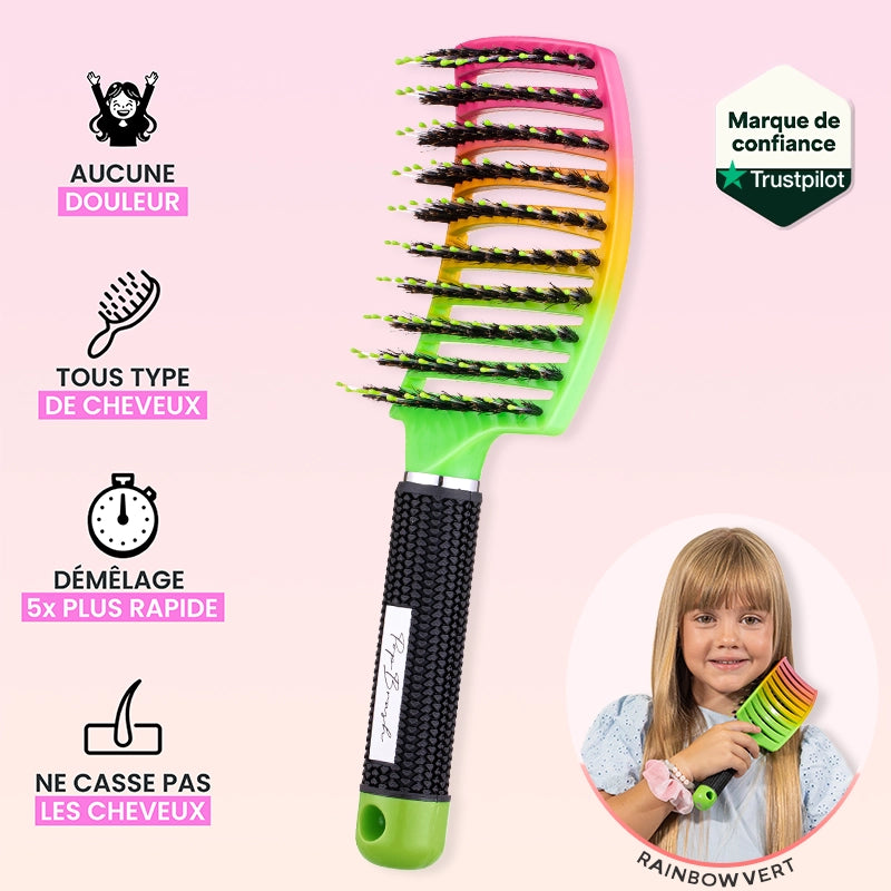 BROSSE DÉMÊLANTE ANTI-CASSE