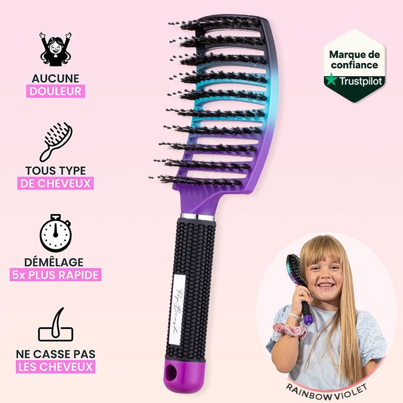 BROSSE DÉMÊLANTE ANTI-CASSE