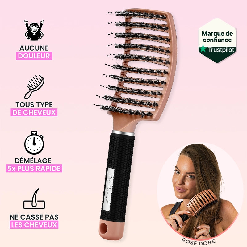 BROSSE DÉMÊLANTE ANTI-CASSE
