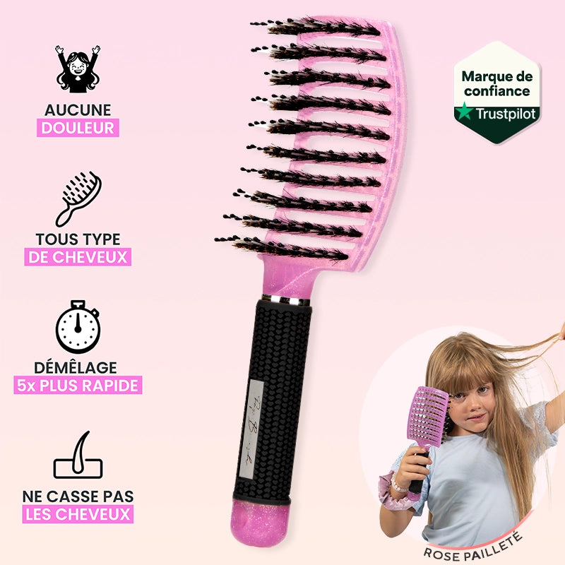 BROSSE DÉMÊLANTE ANTI-CASSE