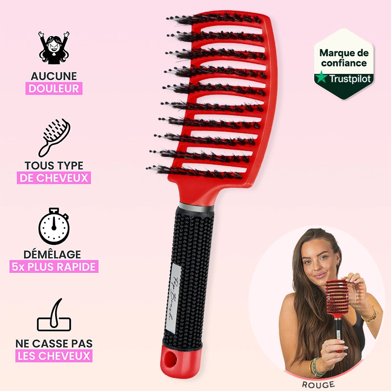 BROSSE DÉMÊLANTE ANTI-CASSE