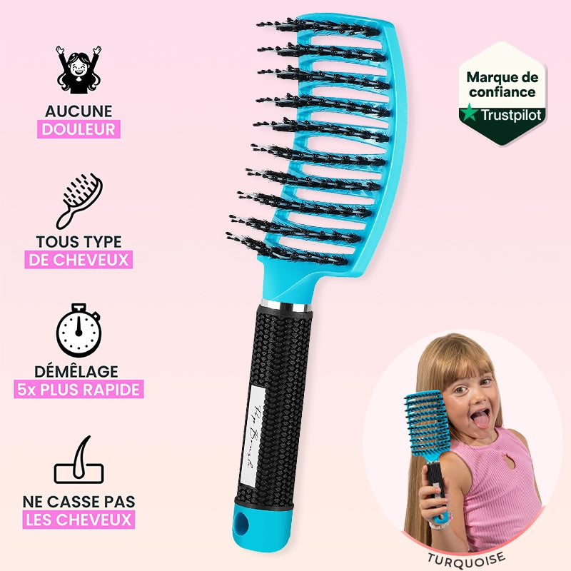 BROSSE DÉMÊLANTE ANTI-CASSE