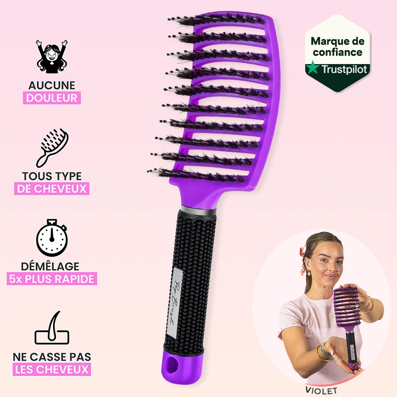 LA BROSSE DÉMÊLANTE ANTI CASSE