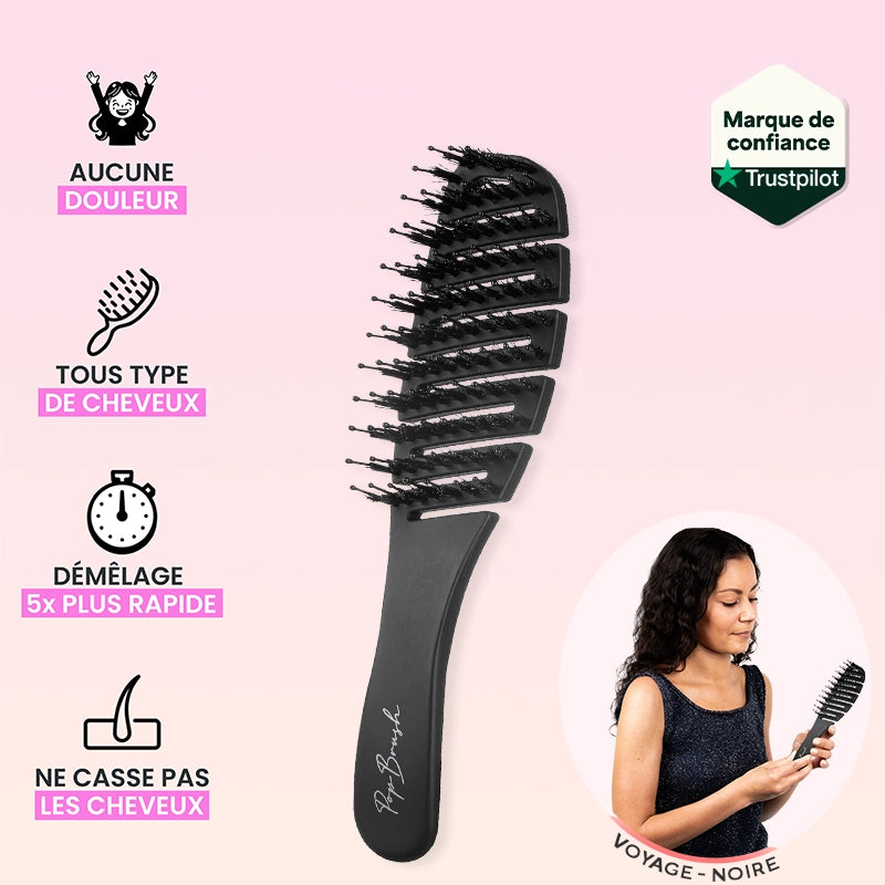 BROSSE DÉMÊLANTE ANTI-CASSE