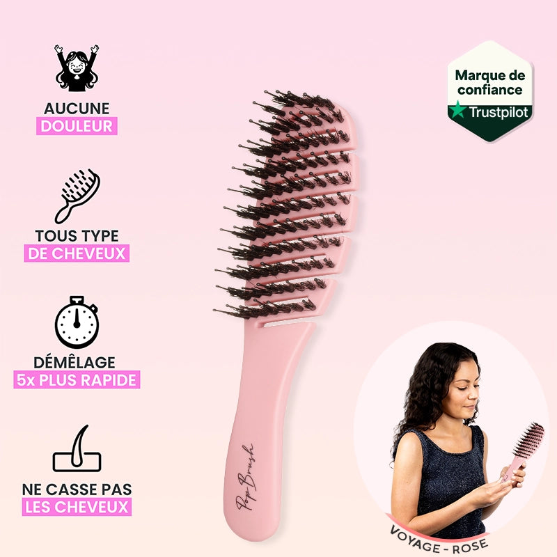 BROSSE DÉMÊLANTE ANTI-CASSE