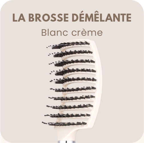 UNE BROSSE DEMÊLANTE ANTI-CASSE
