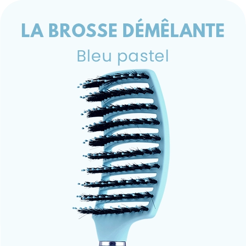UNE BROSSE DEMÊLANTE ANTI-CASSE