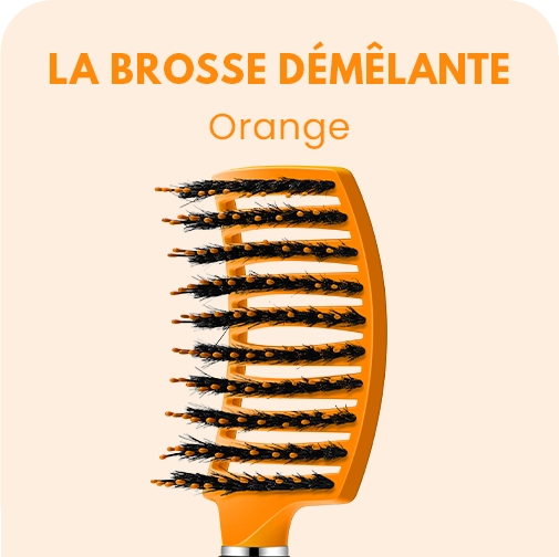 UNE BROSSE DEMÊLANTE ANTI-CASSE