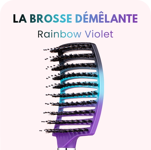 UNE BROSSE DEMÊLANTE ANTI-CASSE