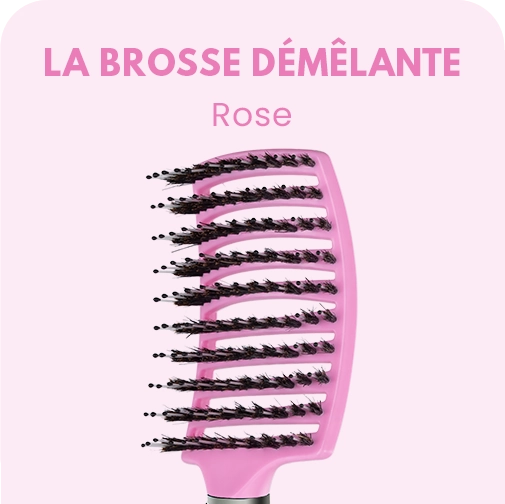 UNE BROSSE DEMÊLANTE ANTI-CASSE