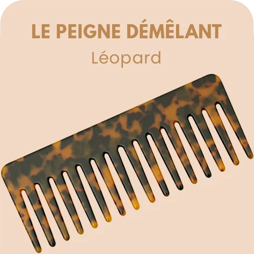 LE PEIGNE DÉMÊLANT EN ACÉTATE