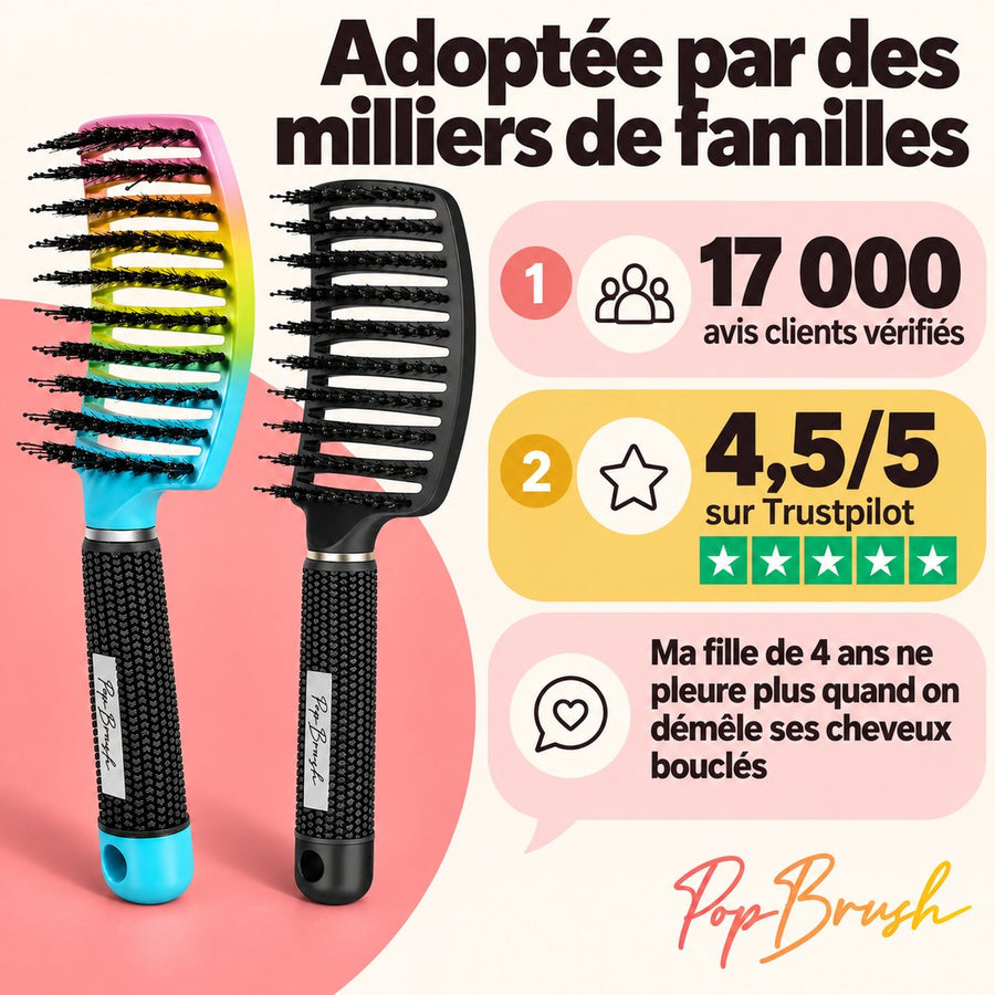 Popbrush brosse démêlante, visuel 8