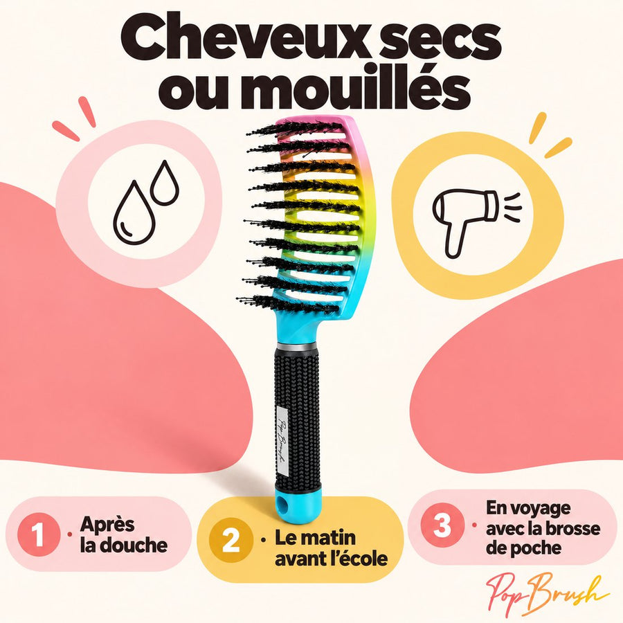 Popbrush brosse démêlante, visuel 5