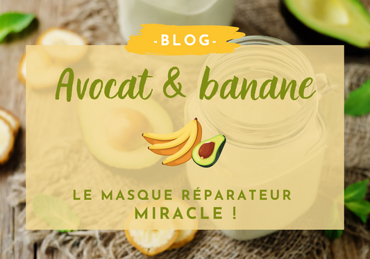 La recette du masque réparateur miracle à l'avocat et à la banane