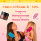 1 BROSSE ACHETÉE = 1 SHAMPOO+ SOIN KERATINE