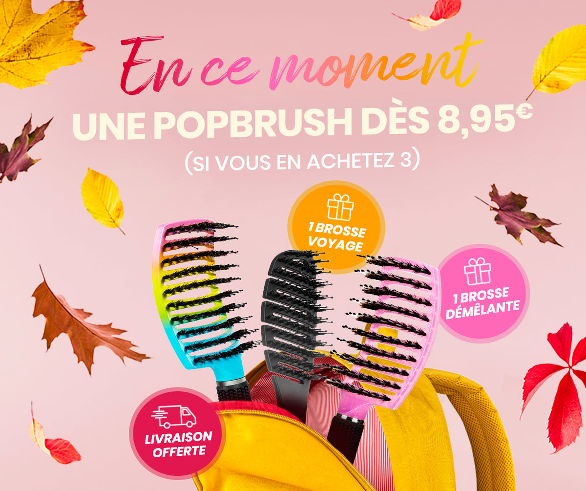 Popbrush trio : la brosse 8,95 €