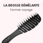 UNE BROSSE DÉMÊLANTE FORMAT VOYAGE — Noir