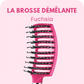 LA BROSSE DÉMÊLANTE ANTI-CASSE - ORANGE — FUCHSHIA