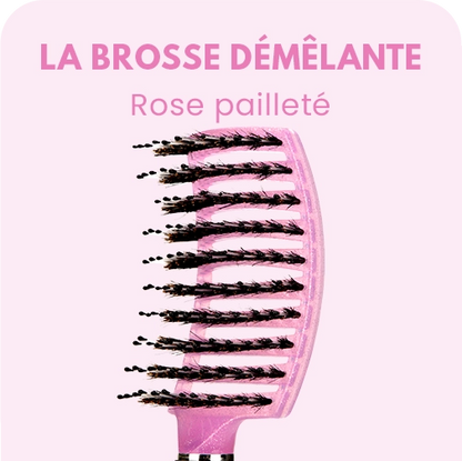 UNE BROSSE DÉMÊLANTE ANTI-CASSE