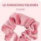 UN CHOUCHOU VELOUR — Corail