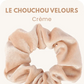 UN CHOUCHOU VELOUR — Crème