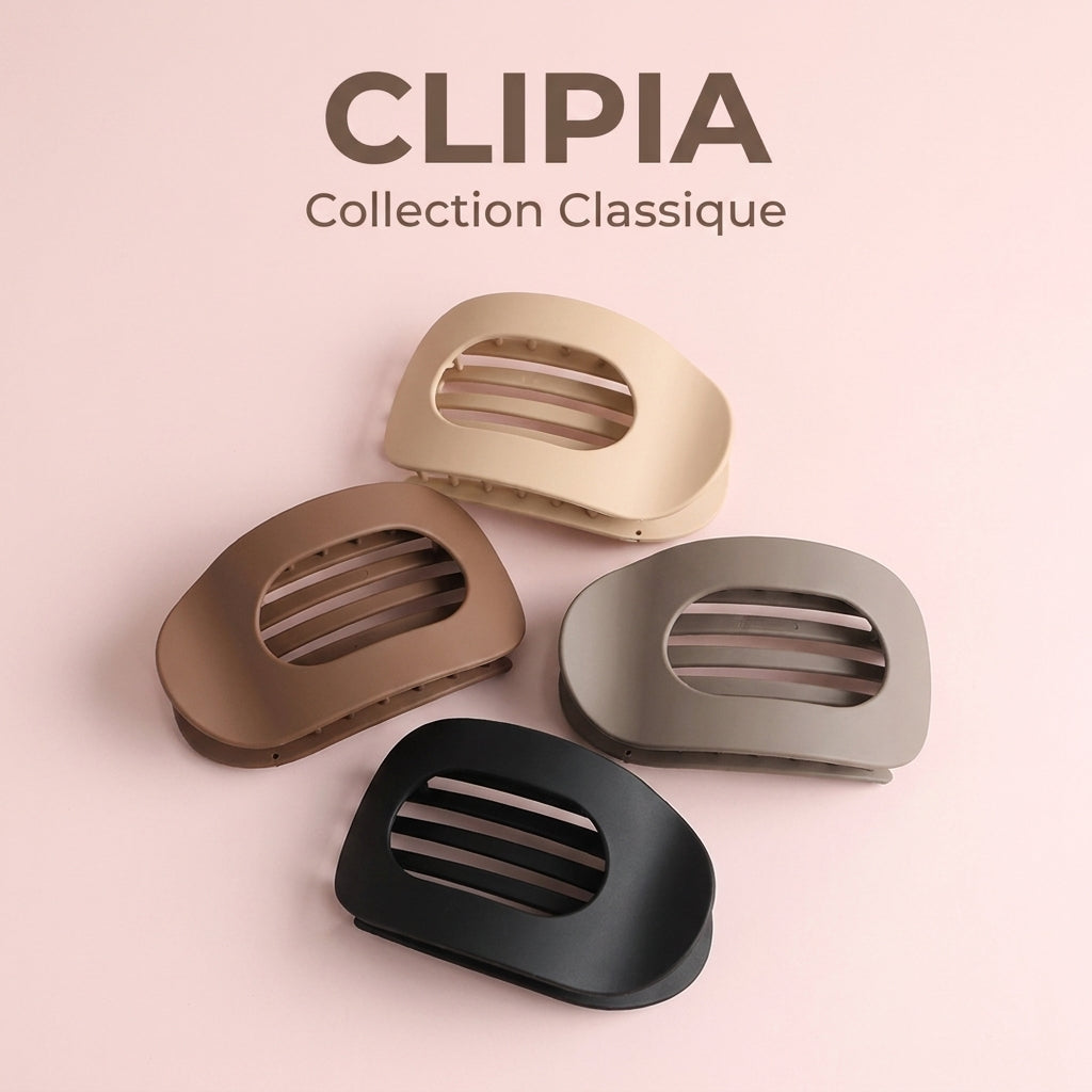 Clipia : Attachez vos cheveux avec élégance ! — Classique