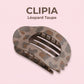 CLIPIA Léopard Taupe
