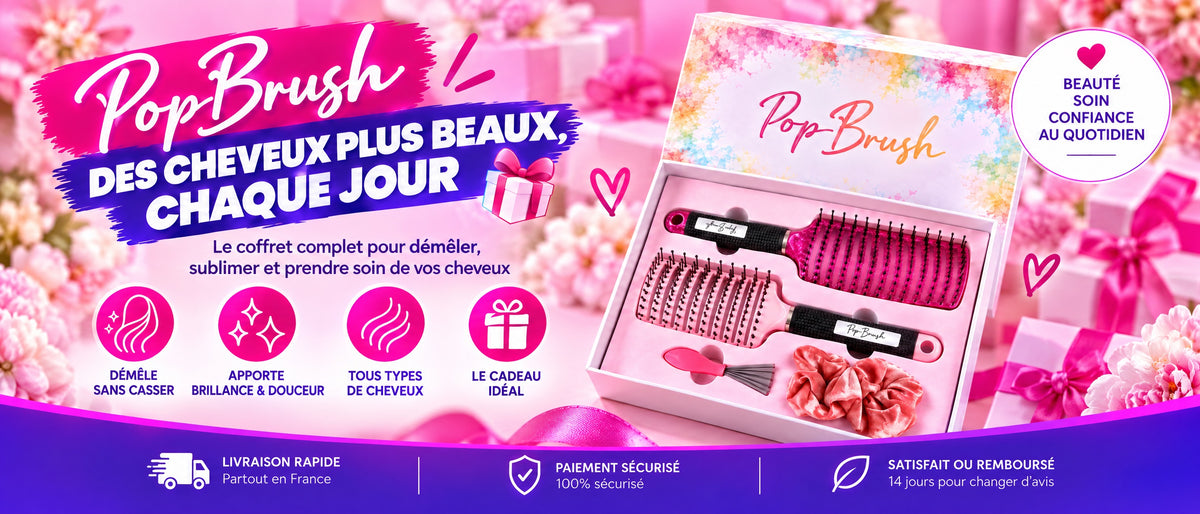 Le pack coffret cadeau PopBrush