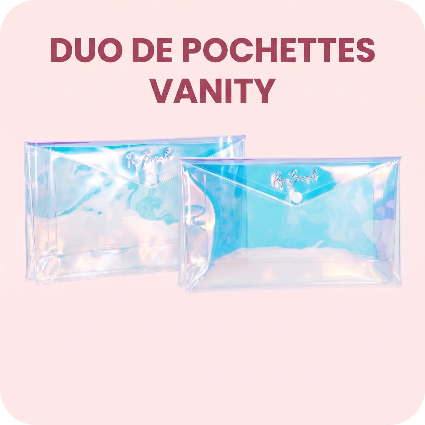 DUO DE POCHETTES VANITY À -50%