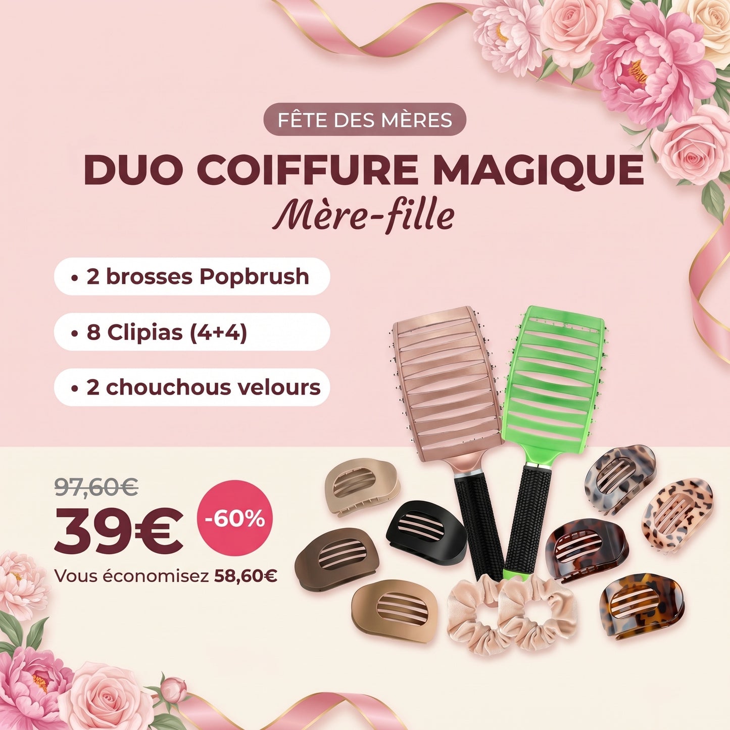 DUO COIFFURE MAGIQUE Fête des Mères