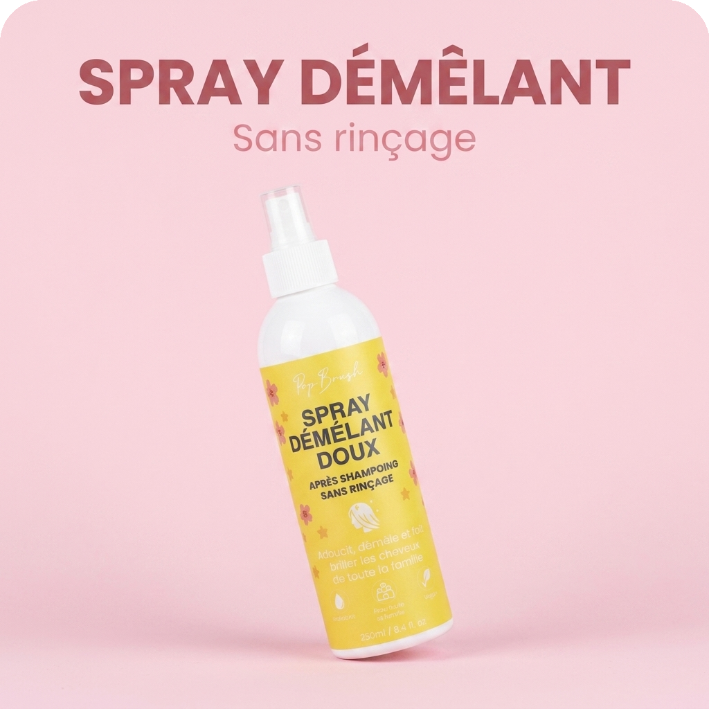 Spray démêlant Popbrush — Sans rinçage